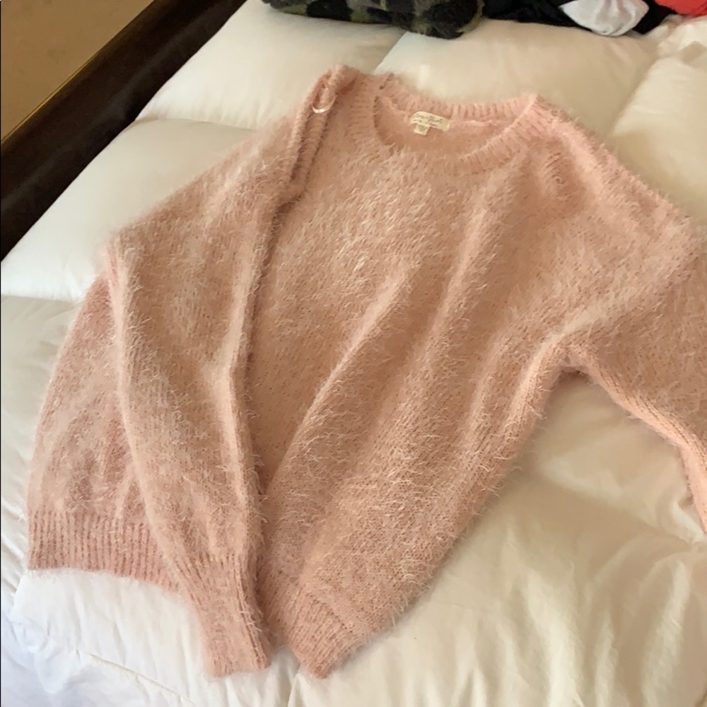 Pink sweater